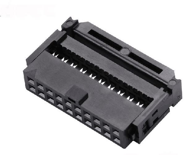 2.54mm IDC سوکت خارجی دست و پنجه نرم نوع من