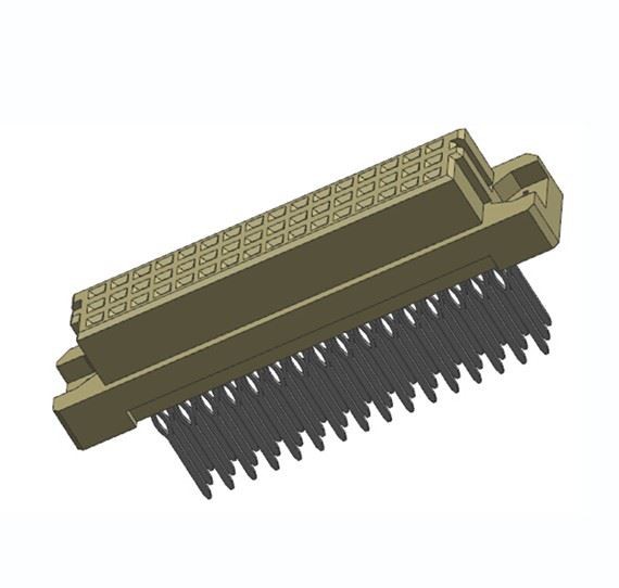 DIN41612 Female Press-Fit Connectors 48 Positions